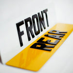4D NUMBER PLATE
