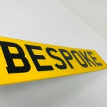 STANDARD NUMBER PLATE