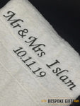 PERSONALISED EMBROIDERED BATH TOWEL