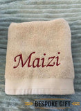 PERSONALISED EMBROIDERED HAND TOWEL