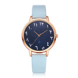 WOMEN'S BESPOKE ARABIC WRISTWATCH IN VARIETY OF COLOURS