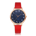 WOMEN'S BESPOKE ARABIC WRISTWATCH IN VARIETY OF COLOURS