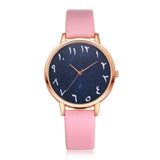 WOMEN'S BESPOKE ARABIC WRISTWATCH IN VARIETY OF COLOURS