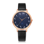 WOMEN'S BESPOKE ARABIC WRISTWATCH IN VARIETY OF COLOURS