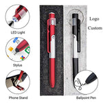4 IN 1 MOBILE PHONE HOLDER LED LIGHT PEN