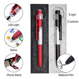 4 IN 1 MOBILE PHONE HOLDER LED LIGHT PEN