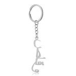 PERSONALISED ARABIC KEYCHAIN