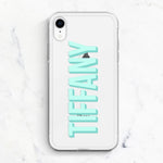 PERSONALISED CLEAR PHONE CASE FOR IPHONES