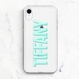 PERSONALISED CLEAR PHONE CASE FOR IPHONES