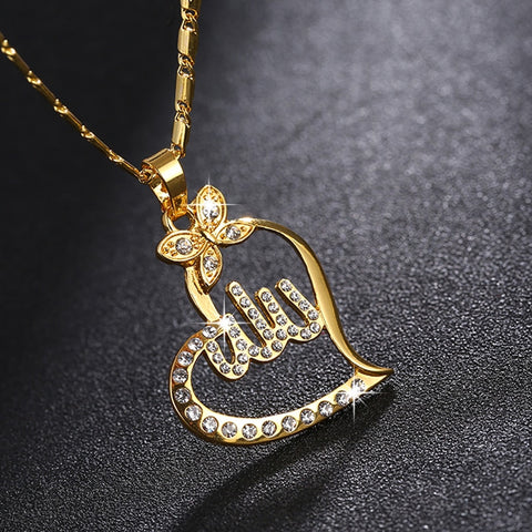 WOMEN'S ICED ARABIC NECKLACE
