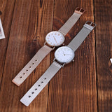 WOMEN'S ROSE GOLD/SILVER ARABIC QUARTZ WRISTWATCH