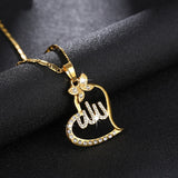 WOMEN'S ICED ARABIC NECKLACE