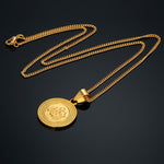 GOLD PLATED ISLAMIC NECKLACE