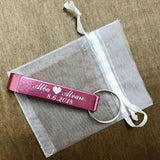 50 PCS PERSONALISED ENGRAVED BOTTLE OPENER KEYCHAIN