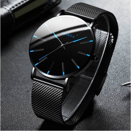 MEN'S QUARTZ WATCH STAINLESS STEEL