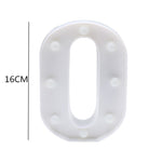 16CM LED LETTER NIGHT LIGHT