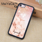 PERSONALISED ARABIC BACK COVER FOR IPHONES