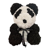 BESPOKE LUXURY ROSE TEDDY BEAR WITH GIFT BOX 40CM