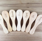 PERSONALISED ENGRAVED HAIR BRUSH FOR ADULTS & BABIES