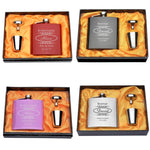PERSONALISED & ENGRAVED 6OZ HIP FLASK