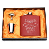 PERSONALISED & ENGRAVED 6OZ HIP FLASK