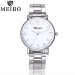 WOMEN'S STAINLESS STEEL BESPOKE ARABIC WRISTWATCH