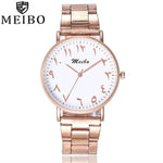 WOMEN'S STAINLESS STEEL BESPOKE ARABIC WRISTWATCH
