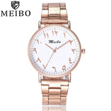 WOMEN'S STAINLESS STEEL BESPOKE ARABIC WRISTWATCH