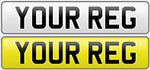 STANDARD NUMBER PLATE