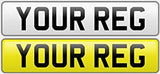 STANDARD NUMBER PLATE