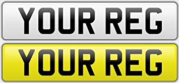 STANDARD NUMBER PLATE